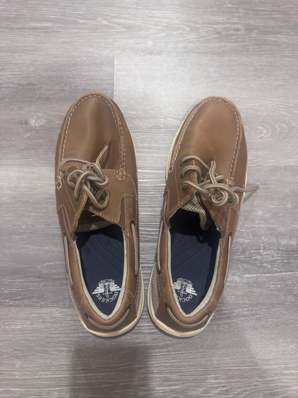 Dockers® Beacon Men's Leather Boat Shoe - Picture 2 of 7